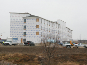 WoodSpring Suites Hotel Construction