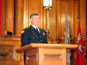 Milwaukee Fire Chief Mark Rohlfing