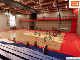 New Gym at Victory Christian Academy