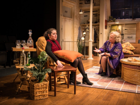 Emily Vitrano & Jenny Wanasek in Renaissance Theaterworks’ production of Barefoot in the Park by Neil Simon