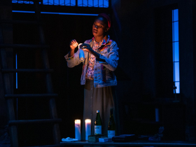 Tyler Cruz in Renaissance Theaterworks’ production of “Cardboard Piano” by Hansol Jung