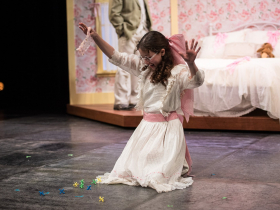 Zoah Hirano in Renaissance Theaterworks’ production of The Nether by Jennifer Haley