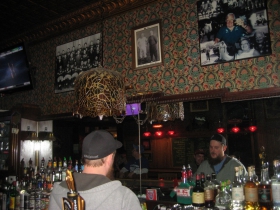 Inside Champion's Pub.