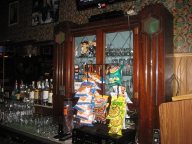 Inside Champion's Pub.
