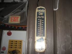 Kentucky Club thermometer