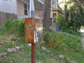 Little Free Library in Riverwest.