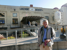 Michael Horne at Lakefront Brewery