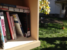 Grab a book from this Little Free Library in Riverwest.