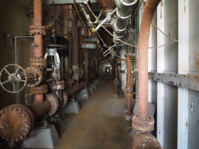 Abandoned Boiler at Schlitz Powerhouse