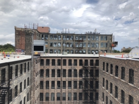 Roof View of Rehabbed Windows