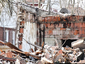 Demolition of 3613-3615 W. Burleigh St.