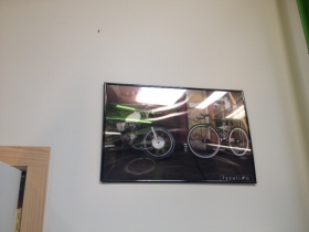 A poster of Fyxation bicycles.