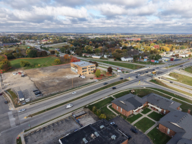 Intersection of 76th Street and Silver Spring Drive