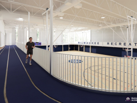 Elevated Track at Rec Center