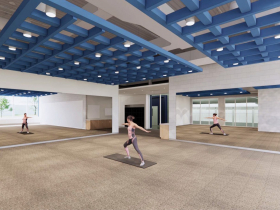 Yoga Studio at Rec Center