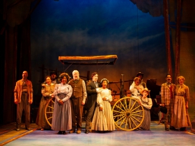 Cast of Skylight Music Theatre’s production of Oklahoma! September 27 – October 13.