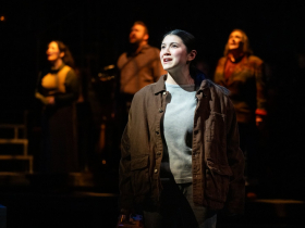 Micah Friedman as Percy Talbott in Skylight Music Theatre’s production of The Spitfire Grill, running February 27 through March 15, 2026.