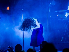 Lorde at the BMO Harris Pavilion 2014. 