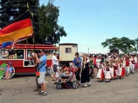 Children's parade at German Fest 2018