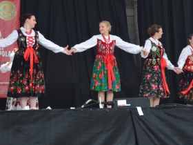 Polish folk dancing