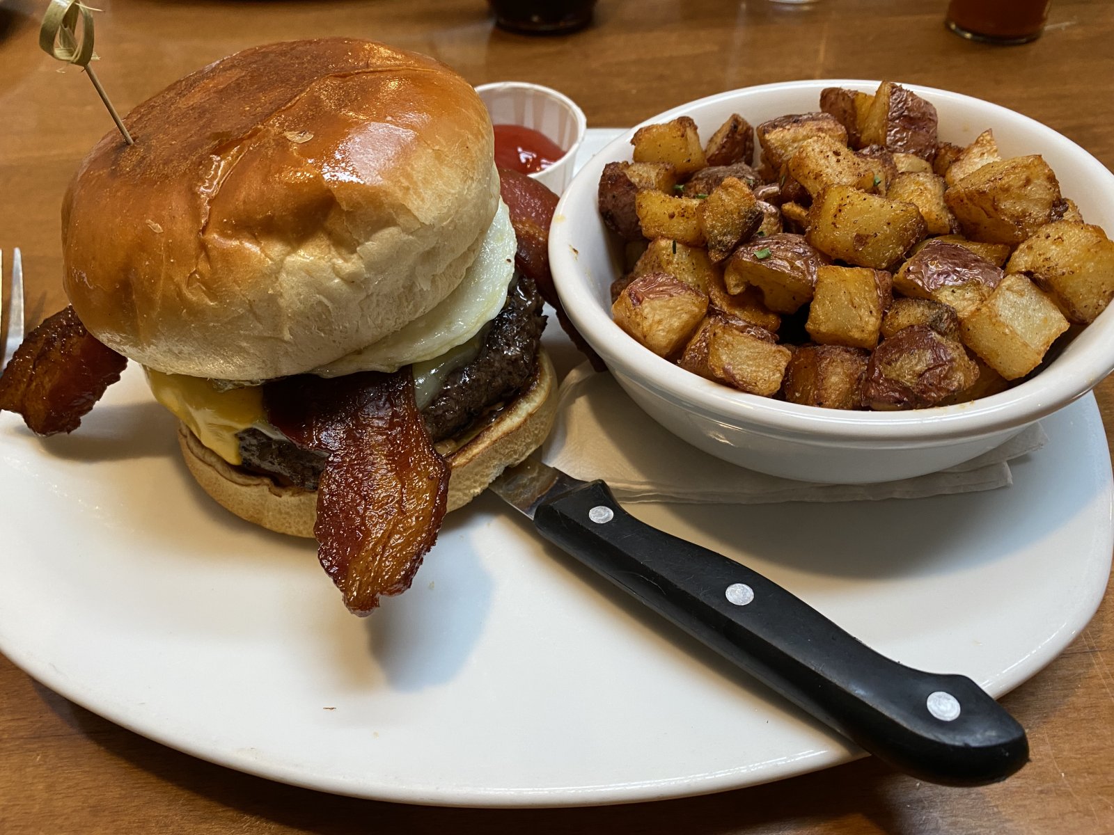 Bangin’ Burger and Crispy Fries