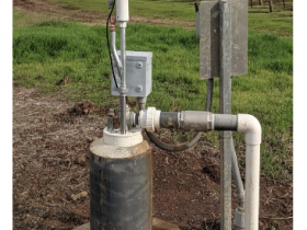 Wellntel sensors on a small water utility and a vineyard in Napa