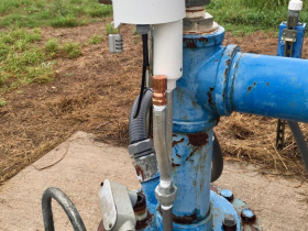 Wellntel sensors on a small water utility