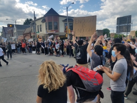George Floyd Protest in Milwaukee, WI