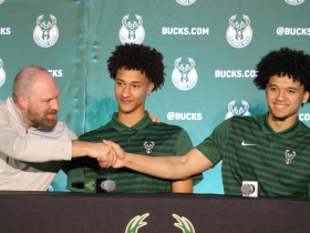 Brayden Burries and Nate Ament Press Conference