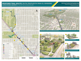 Proposed 30th Street Corridor Trail Corridor route