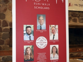 The Steve Cullen Healthy Heart Run/Walk Scholars.
