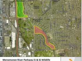 Menomonee River Parkway Project Map