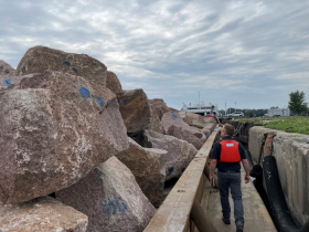 Rock for South Shore breakwater