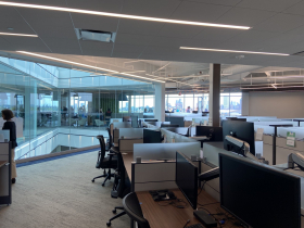Office space in the Marcia P. Coggs Human Services building