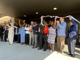 Ribbon cutting for remodeled Clinton Rose Senior Center