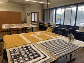 Sewing room at Clinton Rose Senior Center