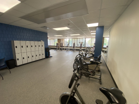 Exercise facility at Clinton Rose Senior Center