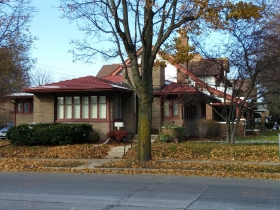 Frank Lloyd Wright designed home on S. Layton Boulevard
