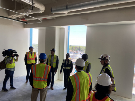 Officials tour future Office of Emergency Management space