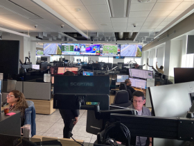 911 dispatch center at the Forensic Science and Protective Medicine Facility