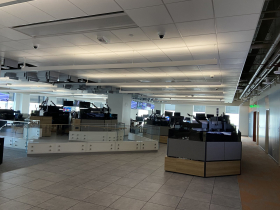 911 dispatch center at the Forensic Science and Protective Medicine Facility