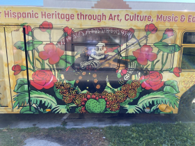 MCTS Hispanic Heritage Month Bus