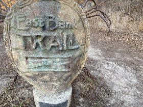Where the trail starts in Caesar’s Park