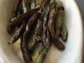 Vegetable of the Day - Blistered Green Beans