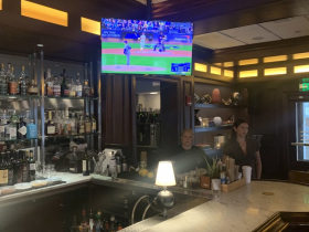 The bar at Mason Street Grill