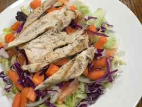 Chopped Salad with chicken