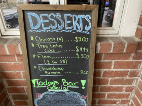 Dessert board