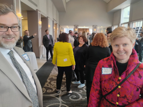 Pehr Anderson and Teresa Esser