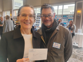 Dr. Elizabeth Gore and Dr. Stu Wong