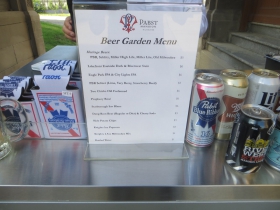 Beer Garden Menu